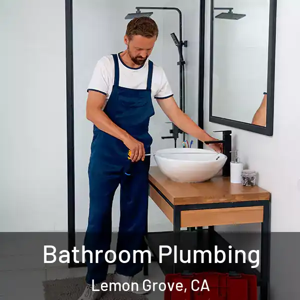  Bathroom Plumbing Lemon Grove, CA