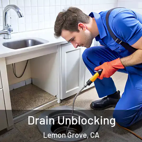  Drain Unblocking Lemon Grove, CA