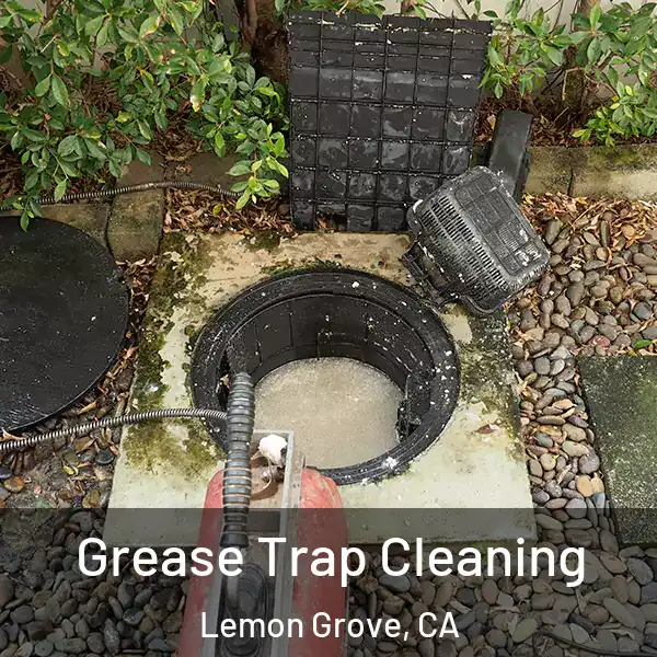  Grease Trap Cleaning Lemon Grove, CA