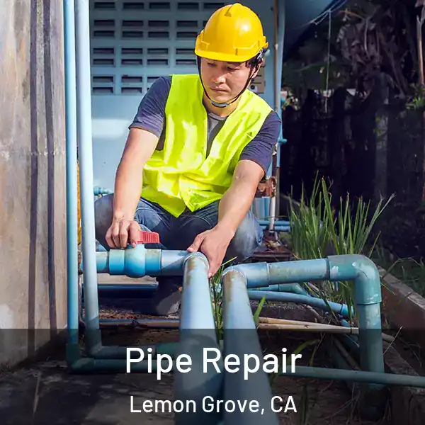  Pipe Repair Lemon Grove, CA