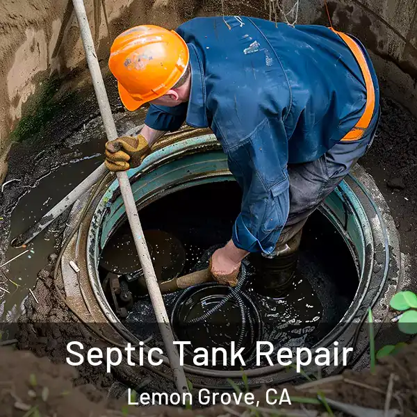  Septic Tank Repair Lemon Grove, CA