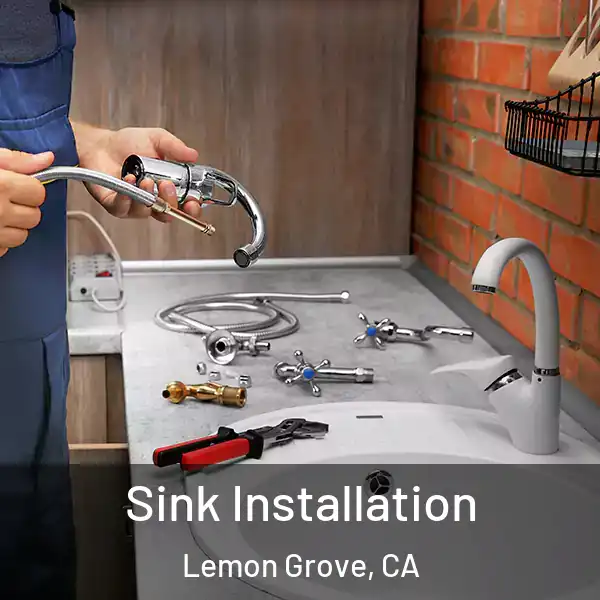  Sink Installation Lemon Grove, CA